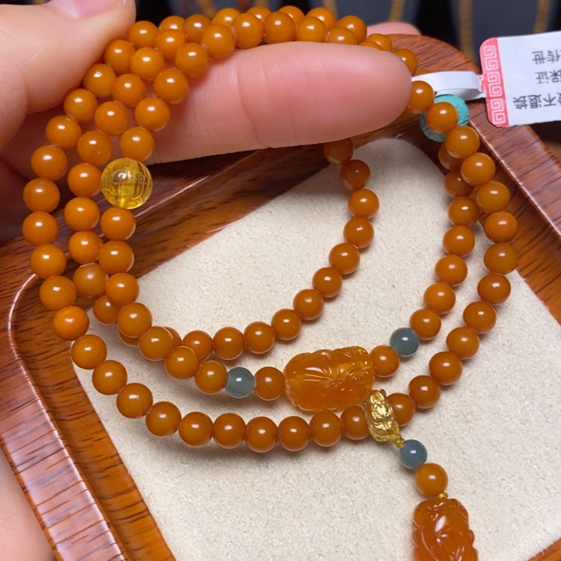 【闪购商品】未镶嵌蜜蜡手链手串
