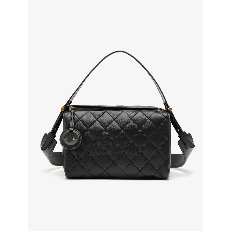 【爆款】达芙妮Daphne枕头包斜挎包时尚菱格单肩斜挎包10194