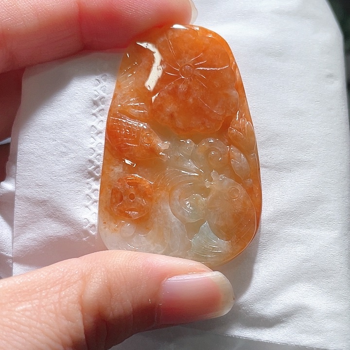 颈饰未镶嵌翡翠天