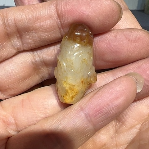 和田玉（糖玉）未镶嵌挂件