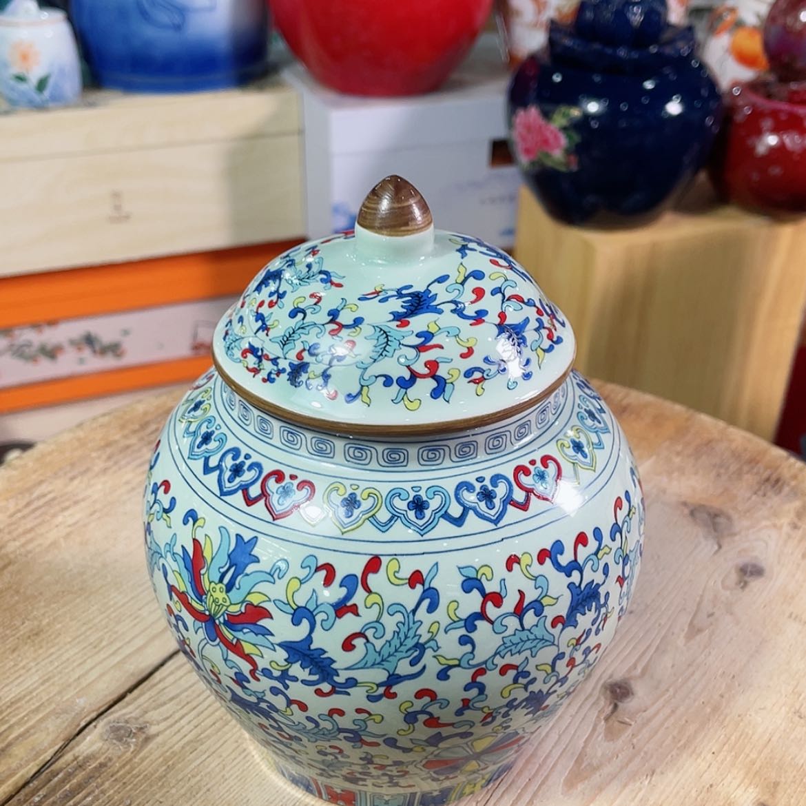 【闪购商品】罐陶瓷茶叶罐密封罐