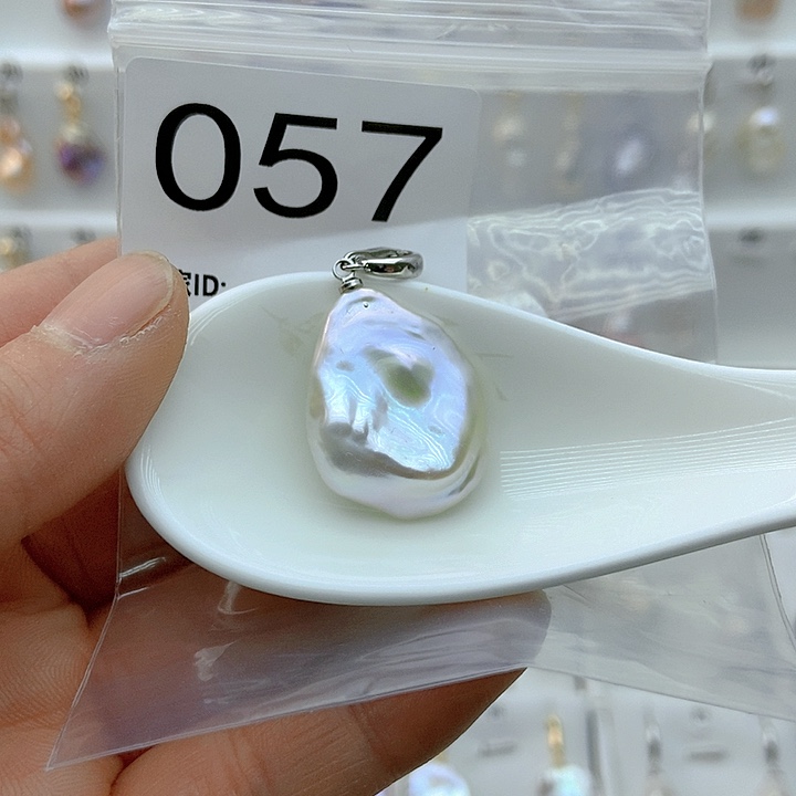 淡水珍珠颈饰银S925镶嵌