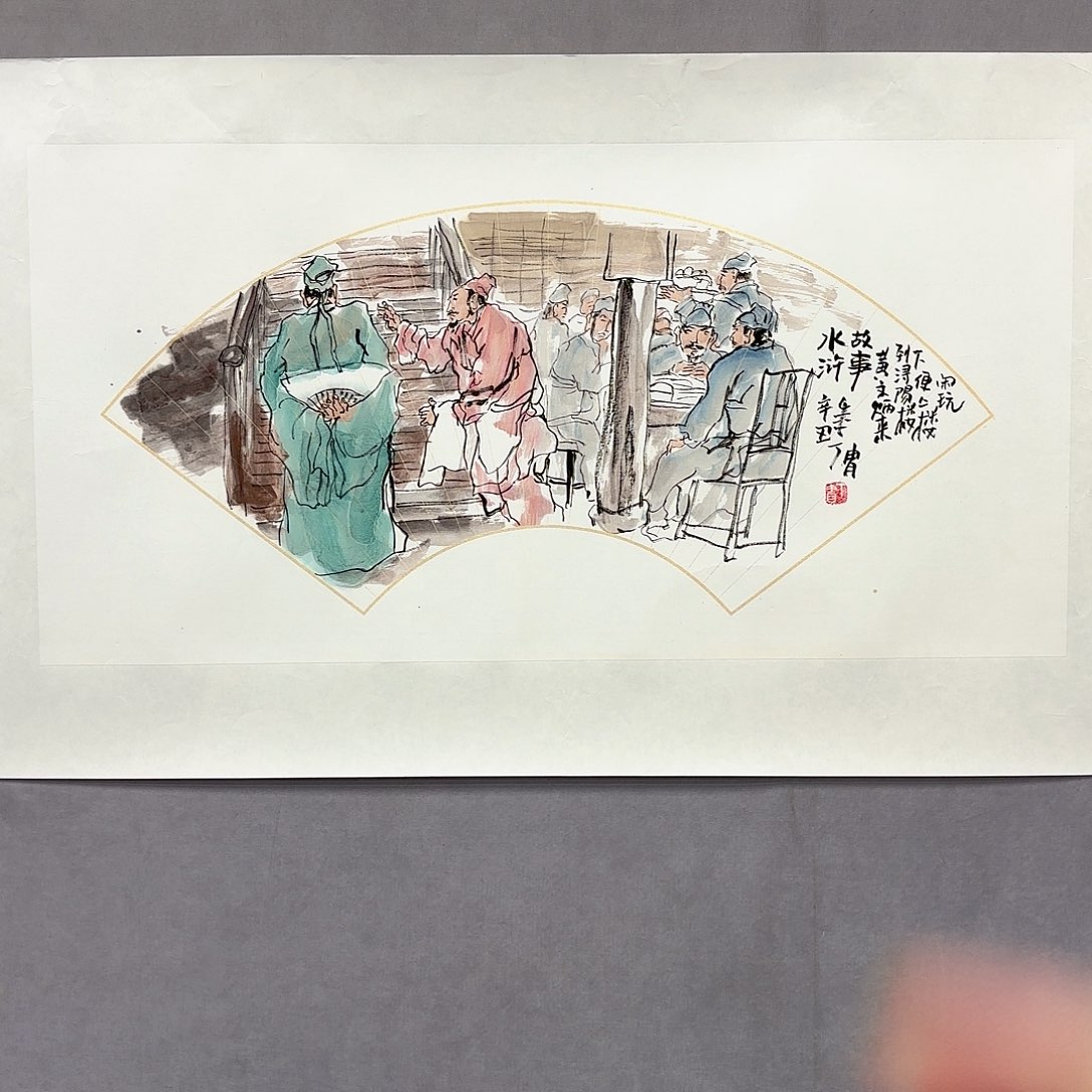 国画国画纯手绘作品请放心去藏