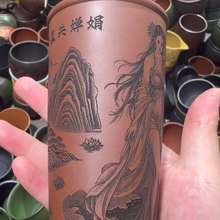 茶杯紫砂全手工紫砂