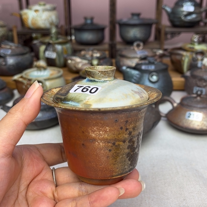 壶裸柴烧陶瓷茶具