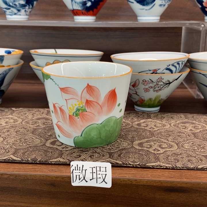釉下老陶泥手工绘制