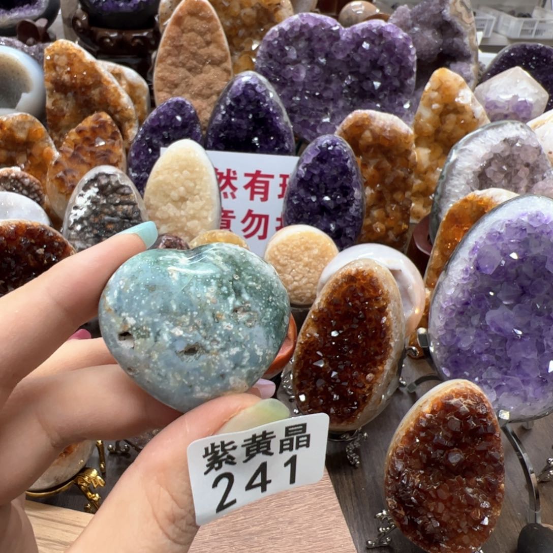 水晶水晶摆件未镶嵌可***屋241