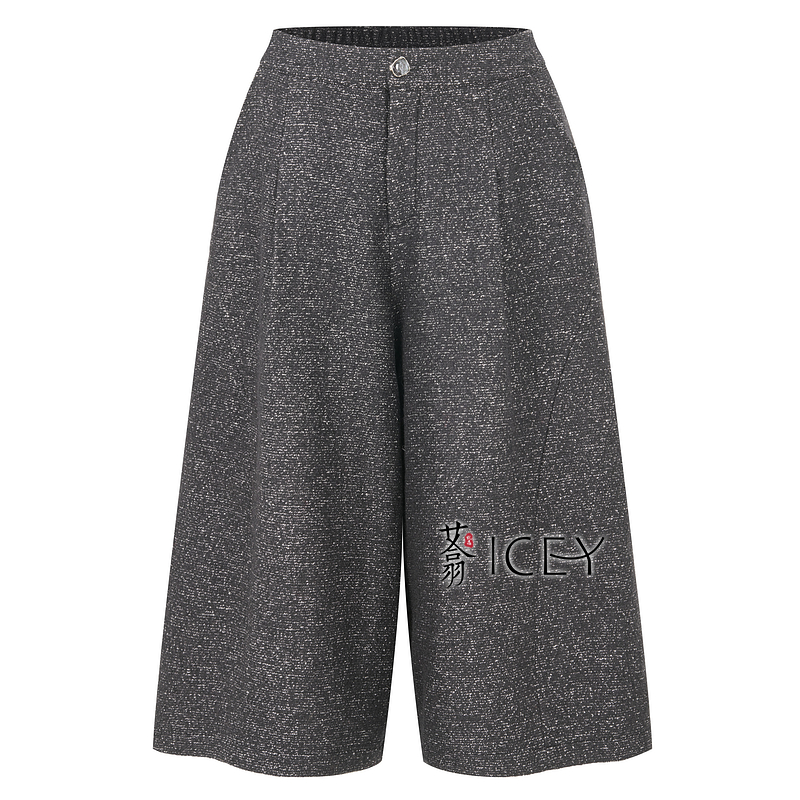 艾翕甄选【烟火星辰】雪花休闲裤ZX2501548-1