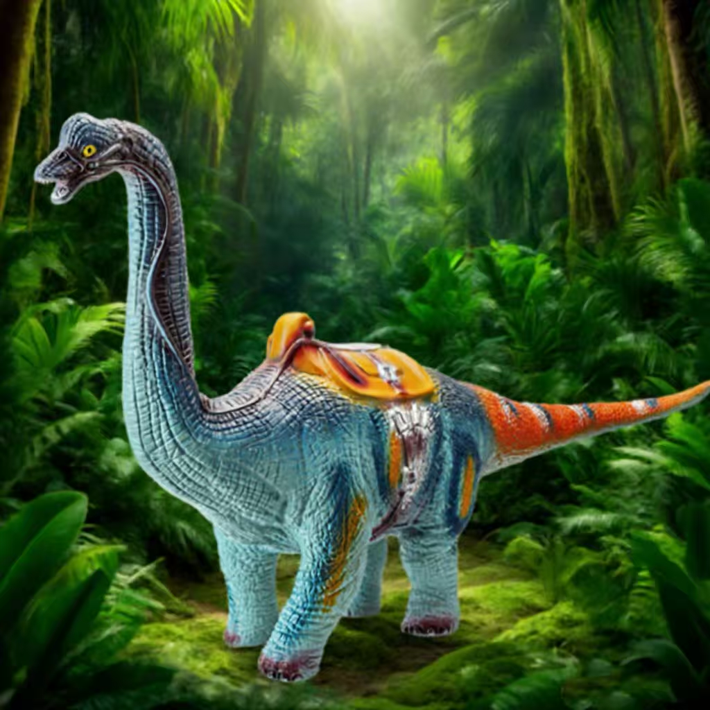 软胶男孩创意玩具腕龙恐龙创意玩具礼品