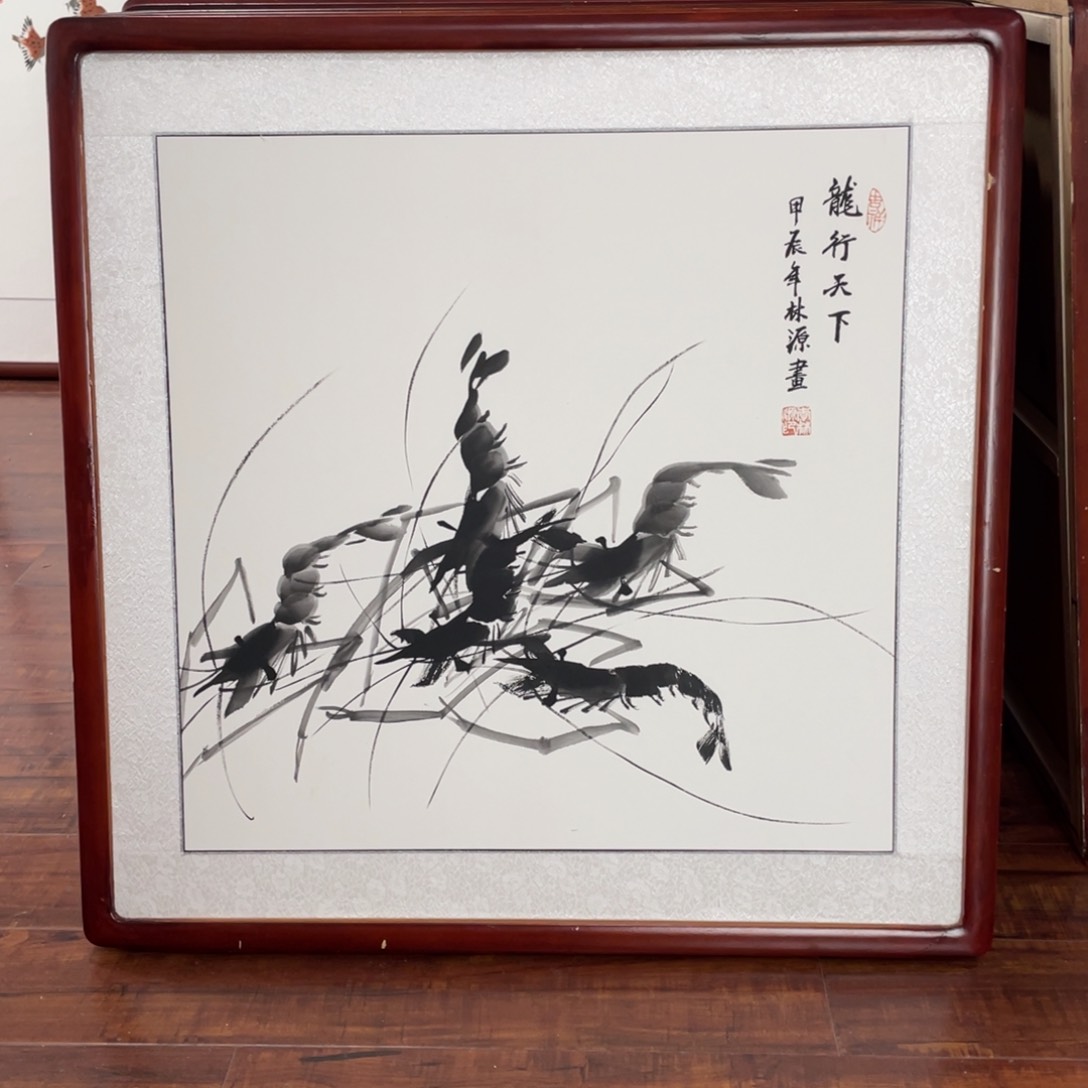 国画带框尺寸63*63厘米