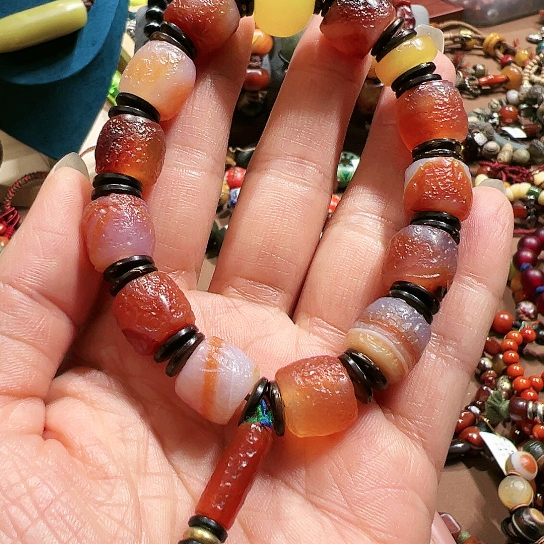 玛瑙/玉髓手串未镶嵌