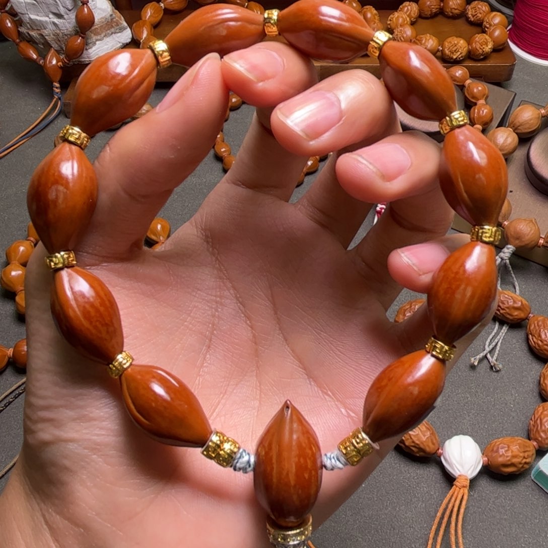 橄榄核手串/手链1.5油核三面佛