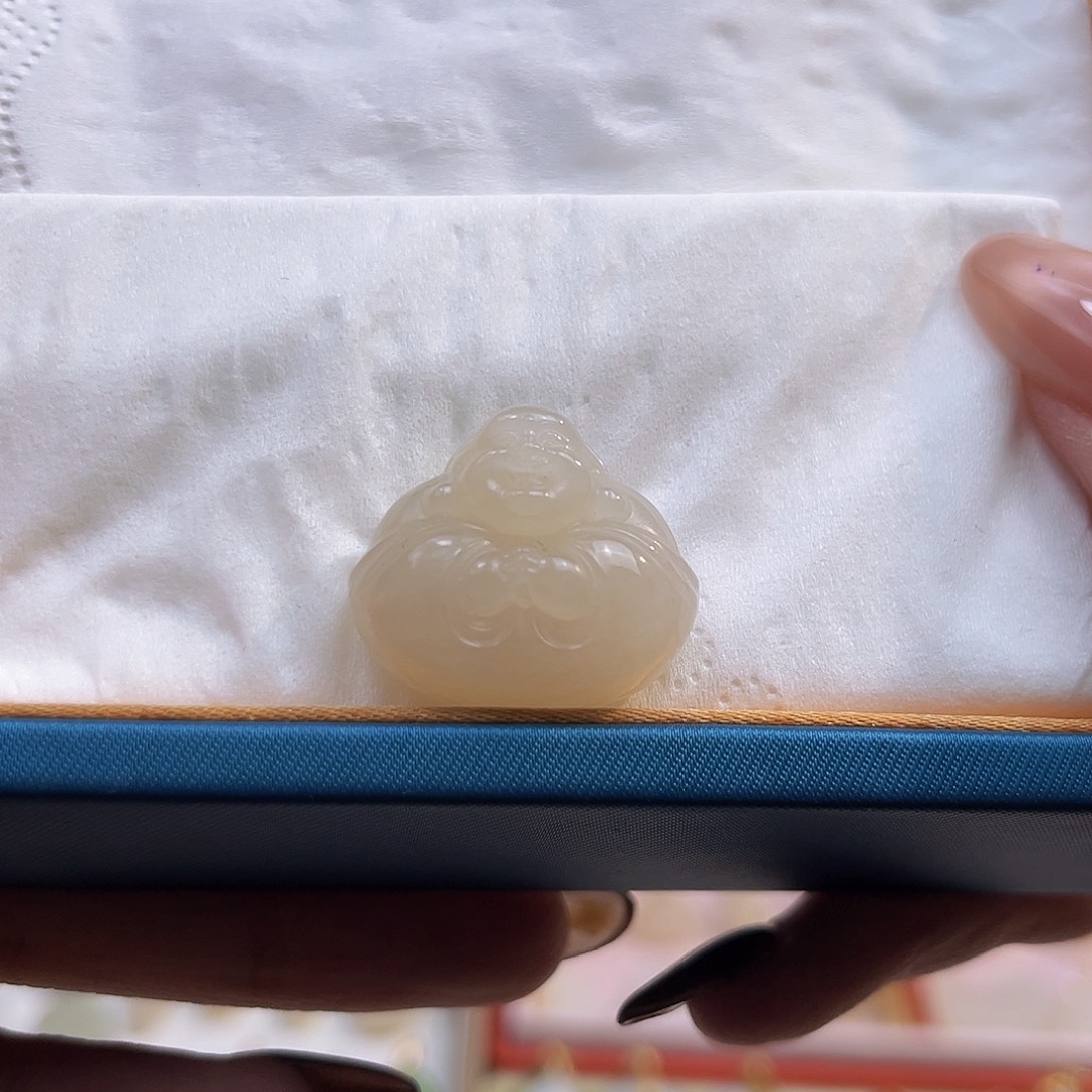 和田玉未镶嵌吊坠(不含链)