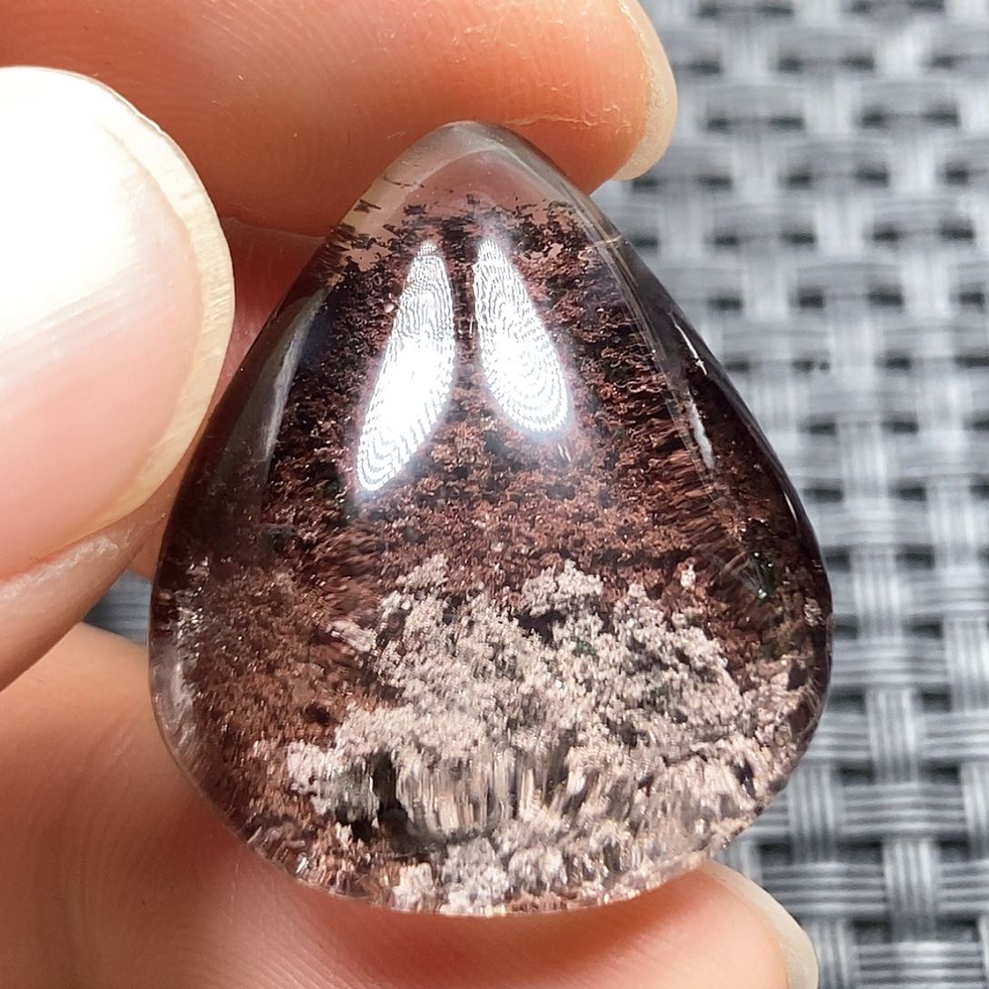 水晶颈饰未镶嵌在****瓜