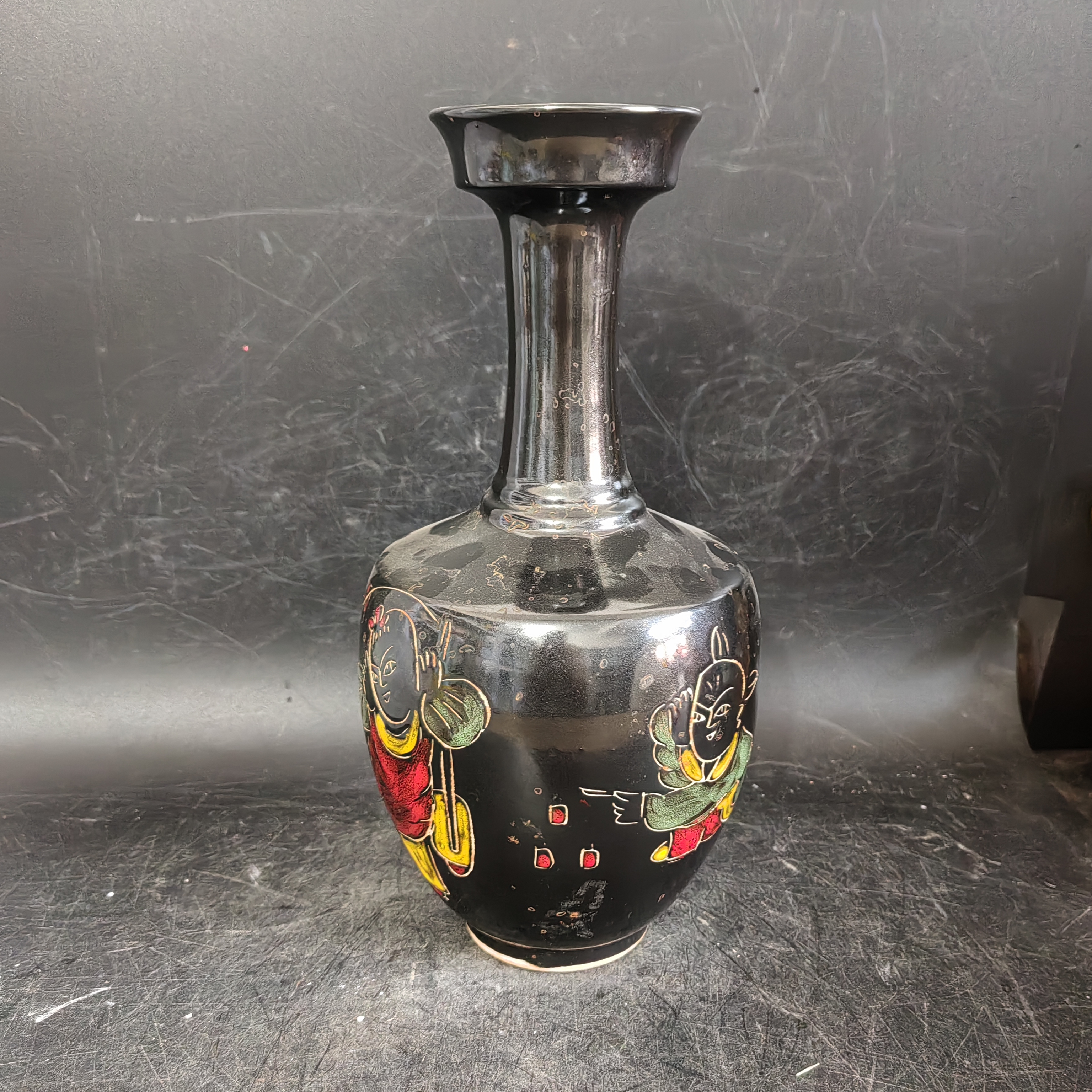 定窑盘口瓶精品一件！！！