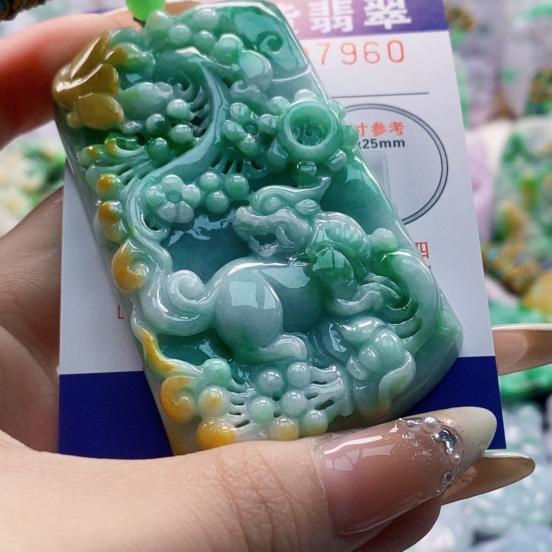 吊坠(不含链)未镶嵌翡翠老*童