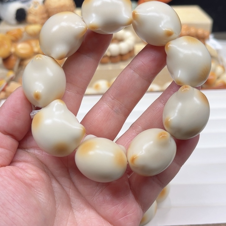 菩提根/象牙果手串腮红猫头全品小尺寸2-11-31