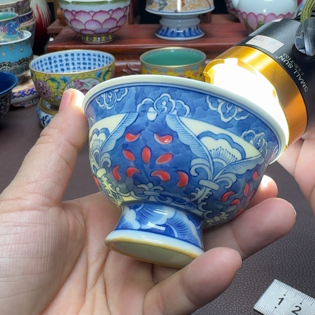 瓷片景德镇仿古手工制作精品展示