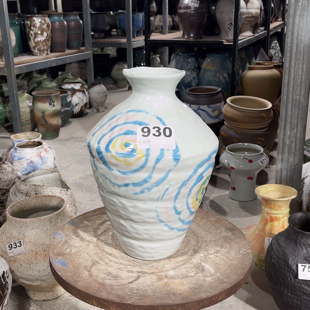 景德镇陶瓷花器默认无孔编号930口8高35