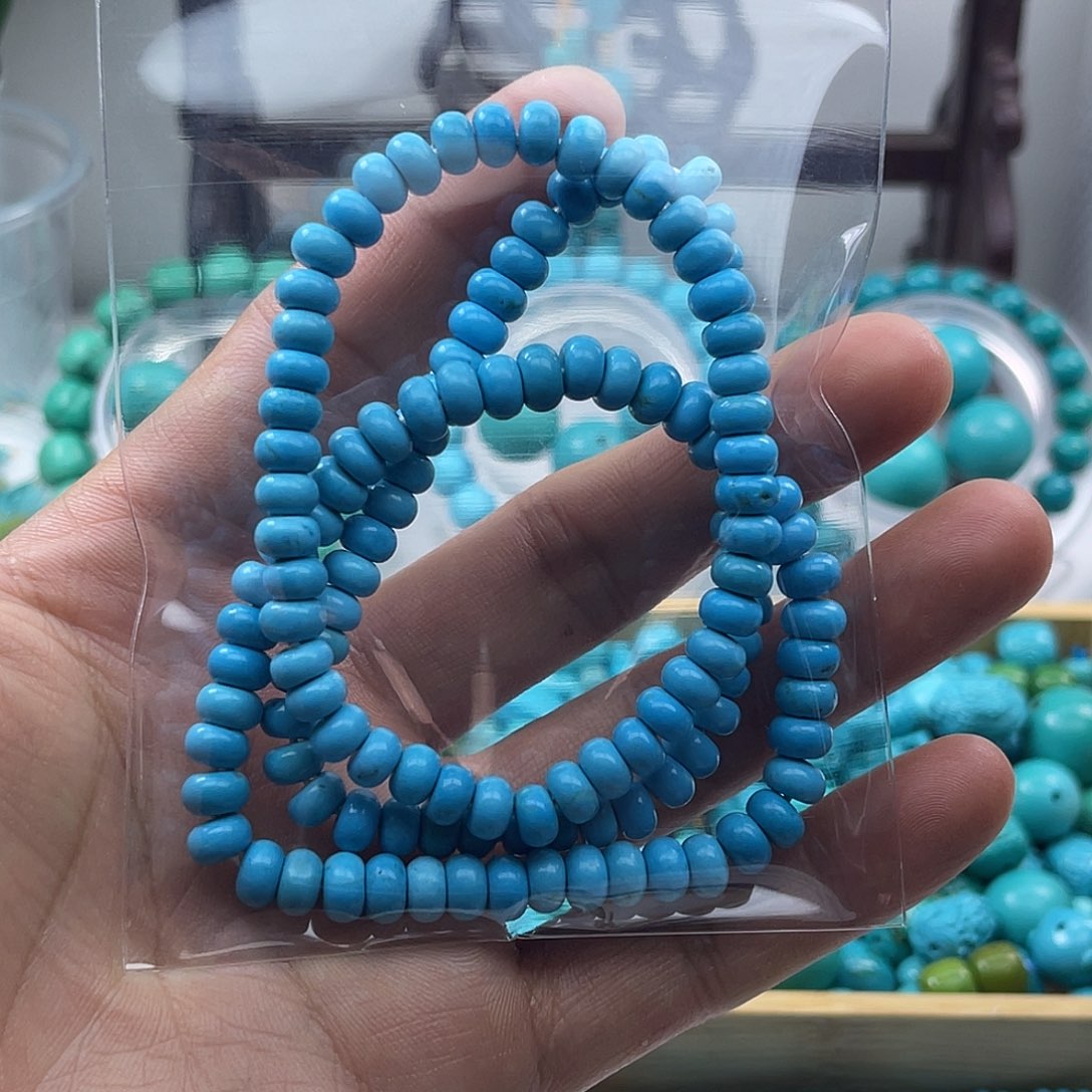 我***。【阿吉甄选】湖北十堰原DIY矿7m算盘珠手串