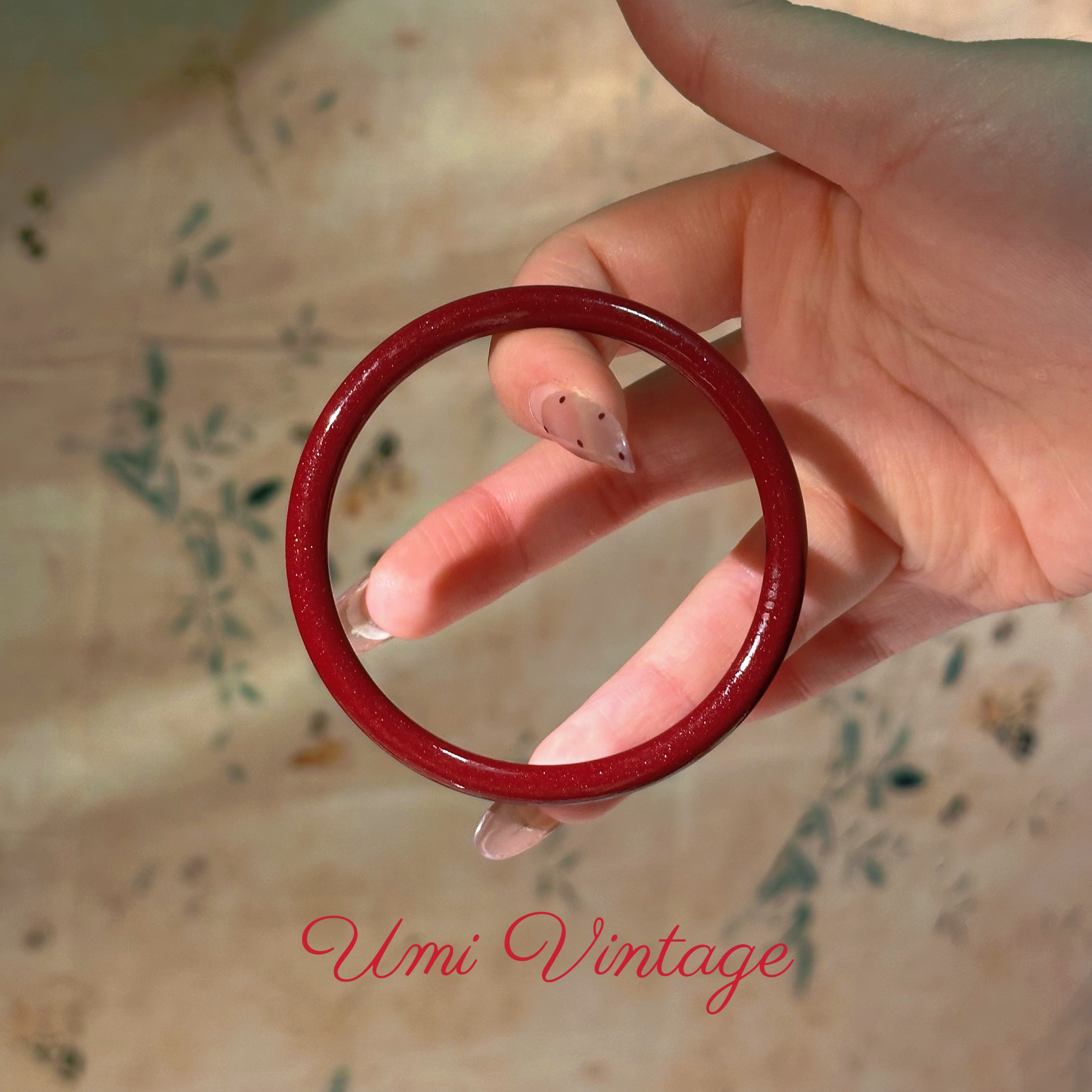 天然辰砂【朱砂镯】朱砂紫金砂带星光细条手镯