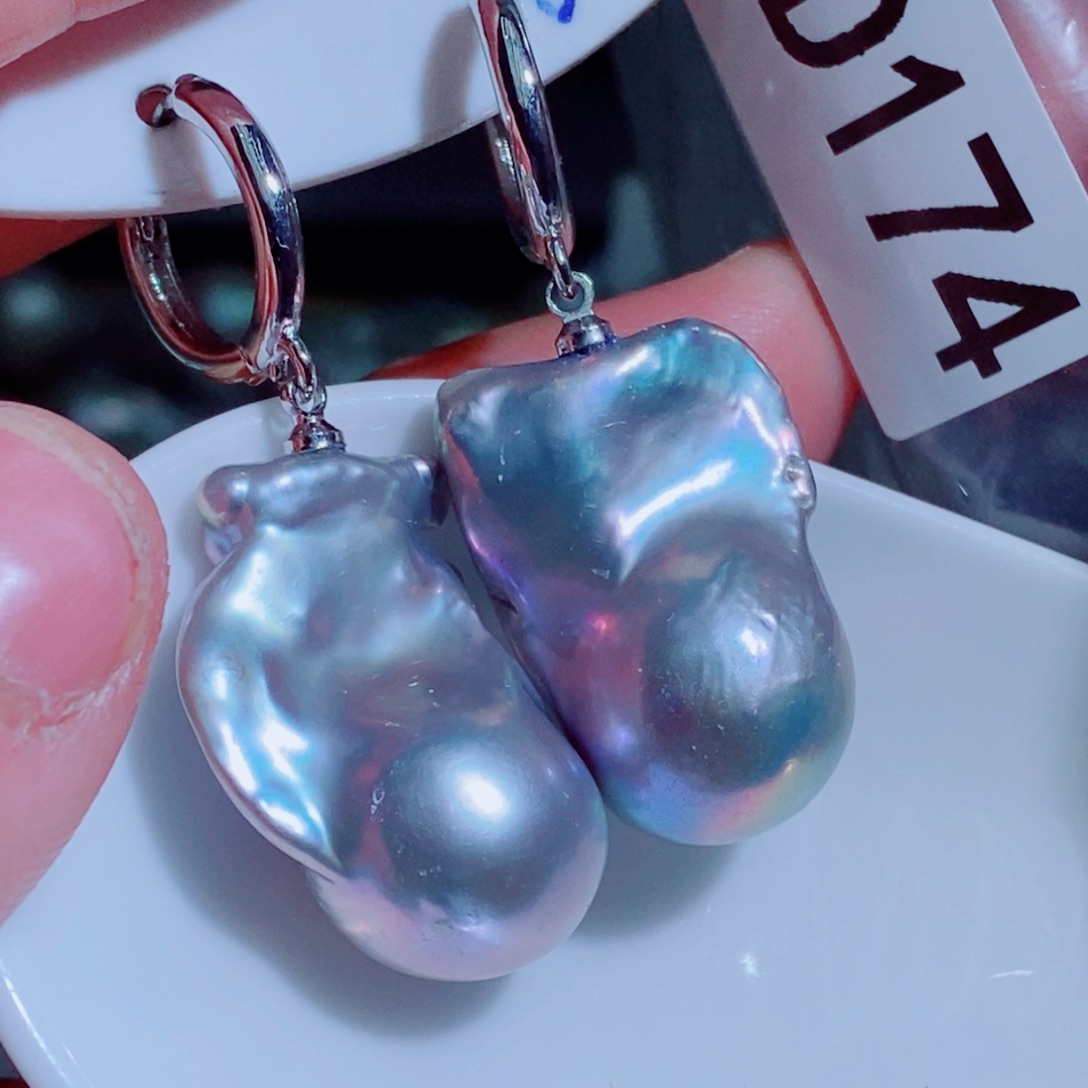 其他银S925镶嵌淡水珍珠