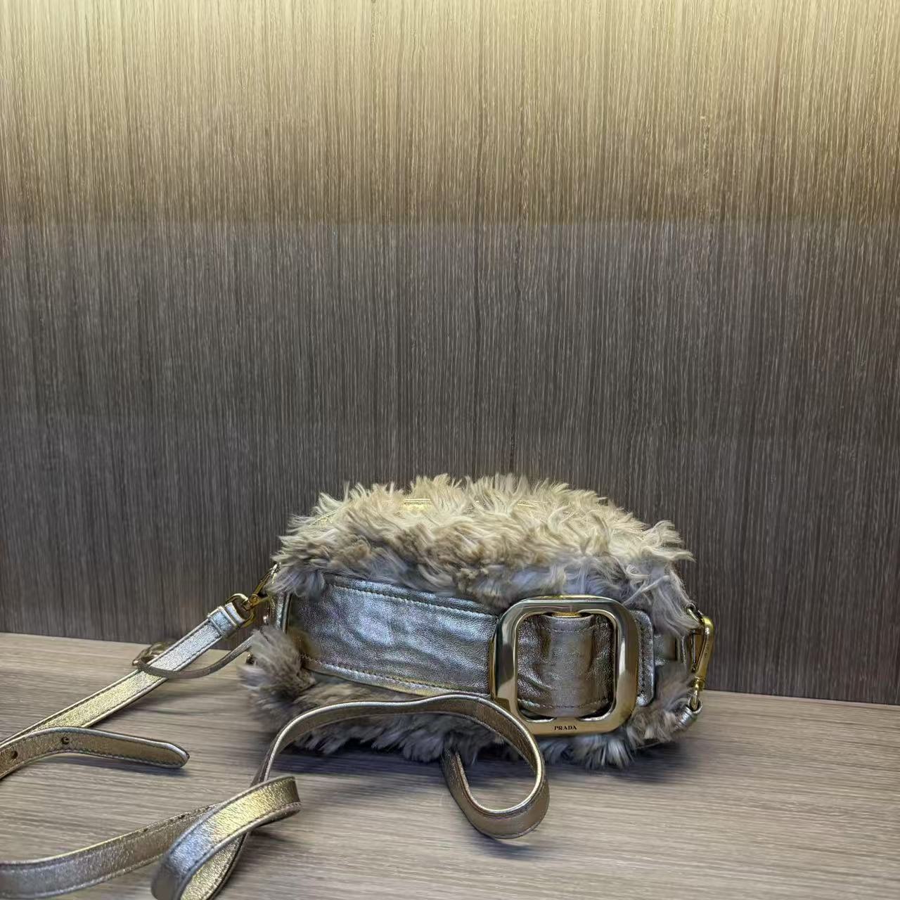 95新 Prada/普拉达 乱乱子中古/女士/单肩包/93951