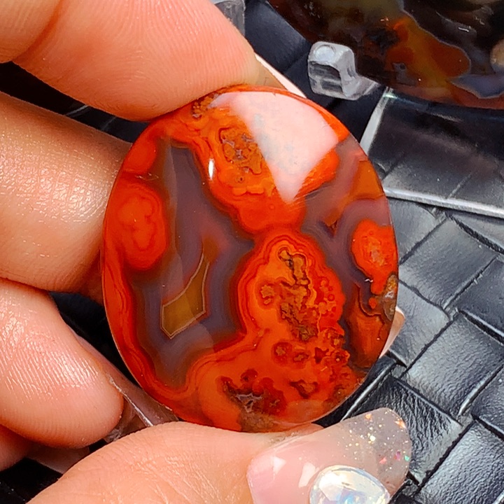 玛瑙/玉髓颈饰未镶嵌嘻**嘻