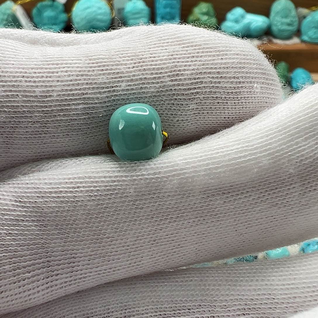 绿松石老型珠 未镶嵌