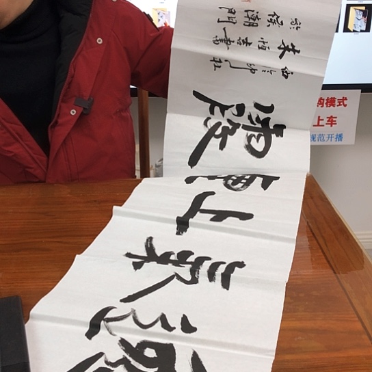 书法朱恒吉4平尺作品