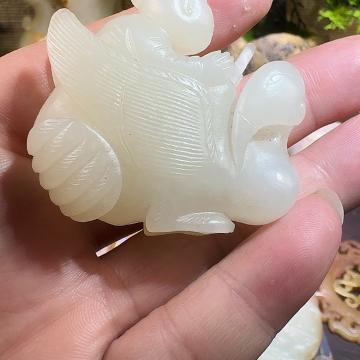 和田玉（糖玉）未镶嵌挂件