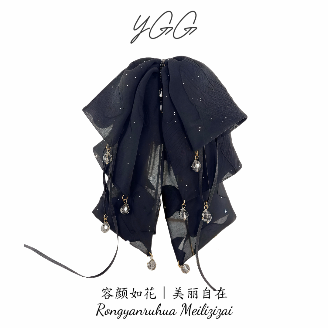 【Y·GG】【静夜】原创设计正品原单轻奢气质高定马尾夹