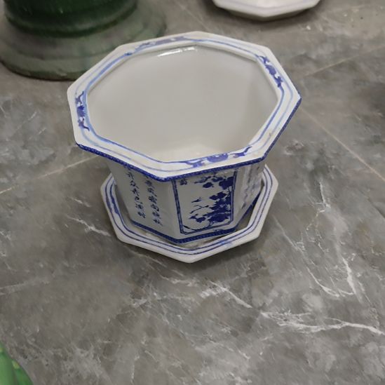 杨***风瓷器花盆包邮一个