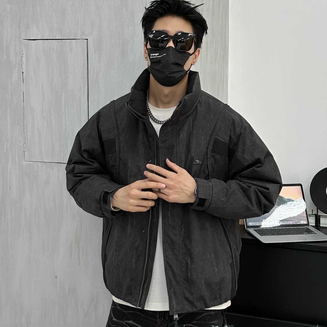 冬季新款轻奢风国标50羽绒外套冬季潮流羽绒外套#925