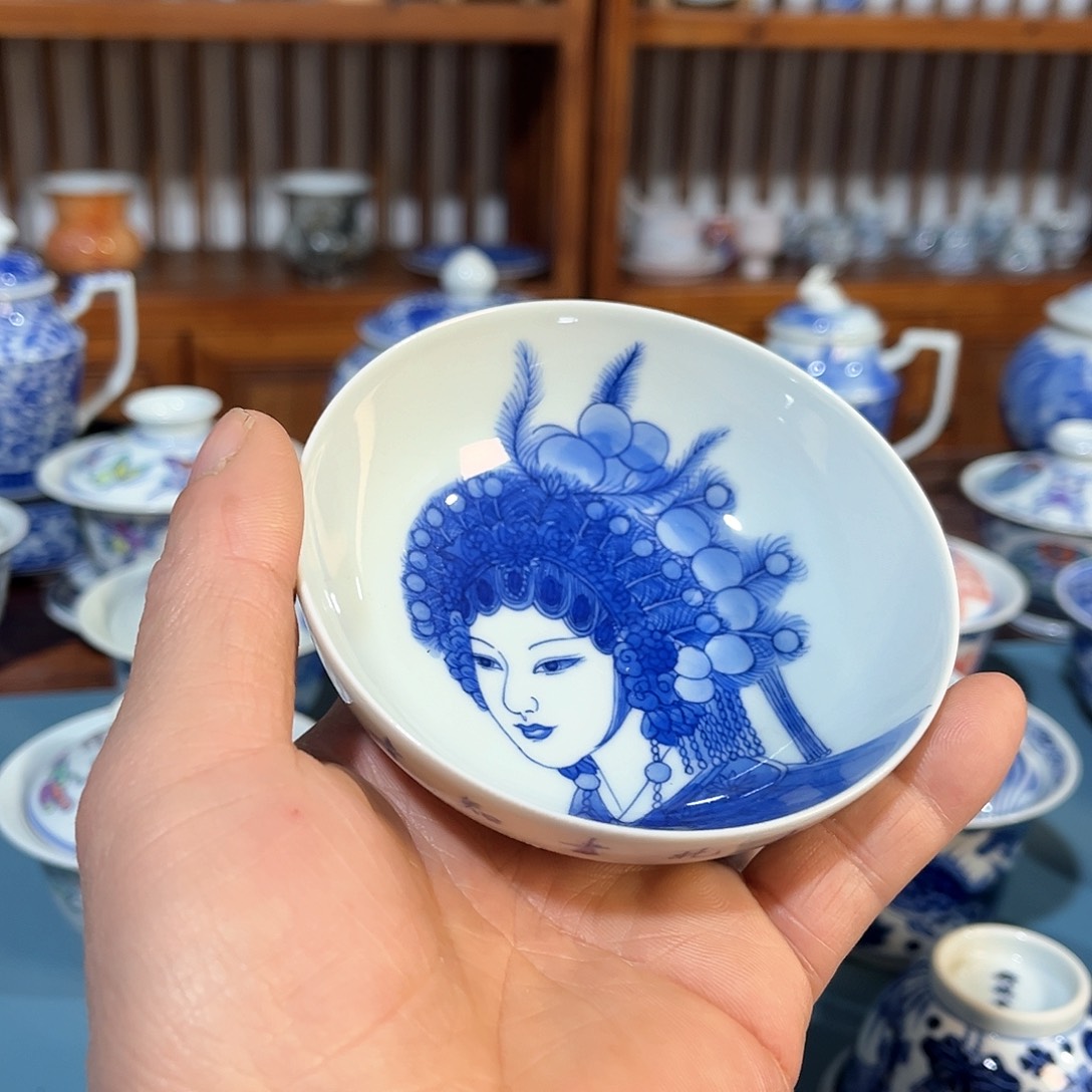 錡镇堂手工手绘杯