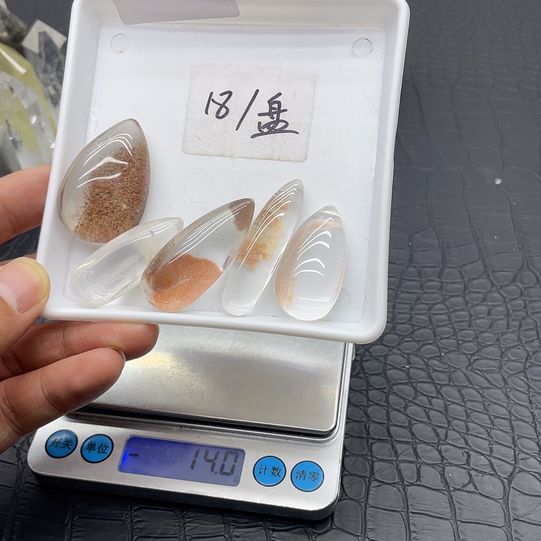 珠宝半成品水晶未镶嵌25