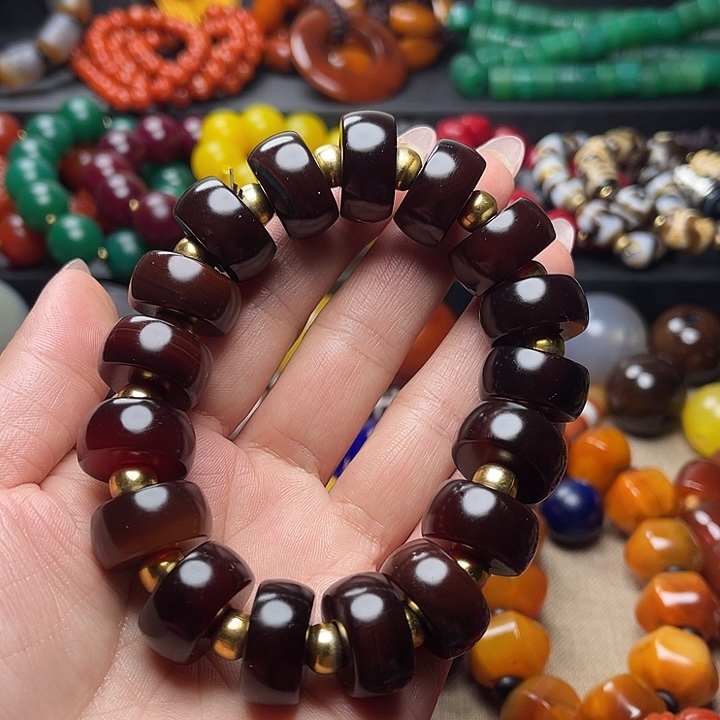 玛瑙/玉髓手链未镶嵌