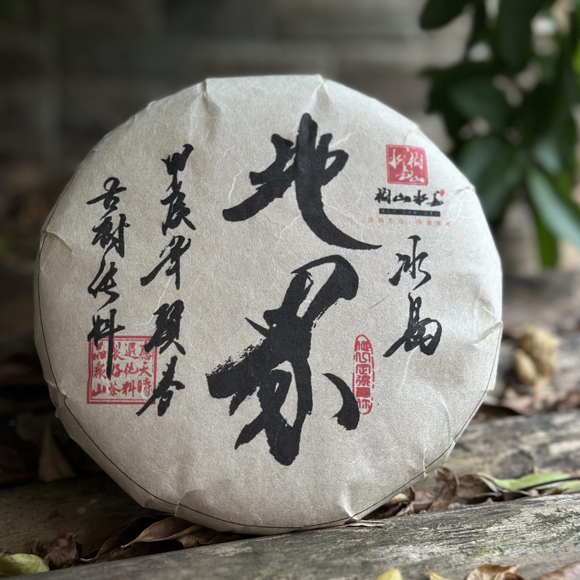 冰岛地界2024年春 一类古树纯料200克普洱生茶饼