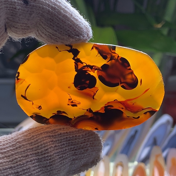 未镶嵌玛瑙/玉髓珠宝半成品171