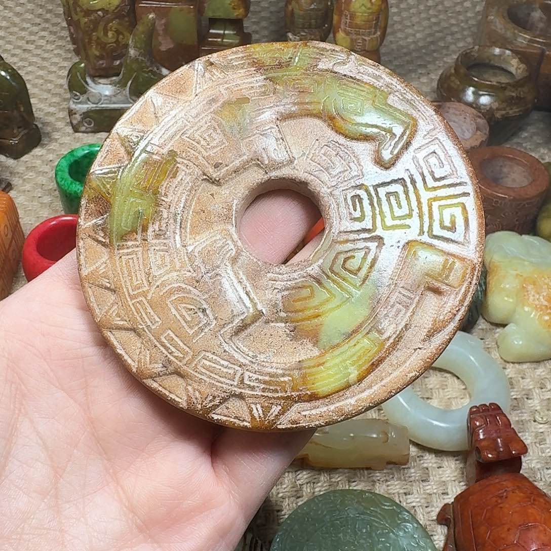 白玉菩提吊坠挂件