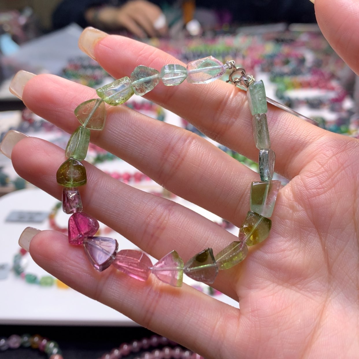 【闪购商品】未镶嵌手串碧玺