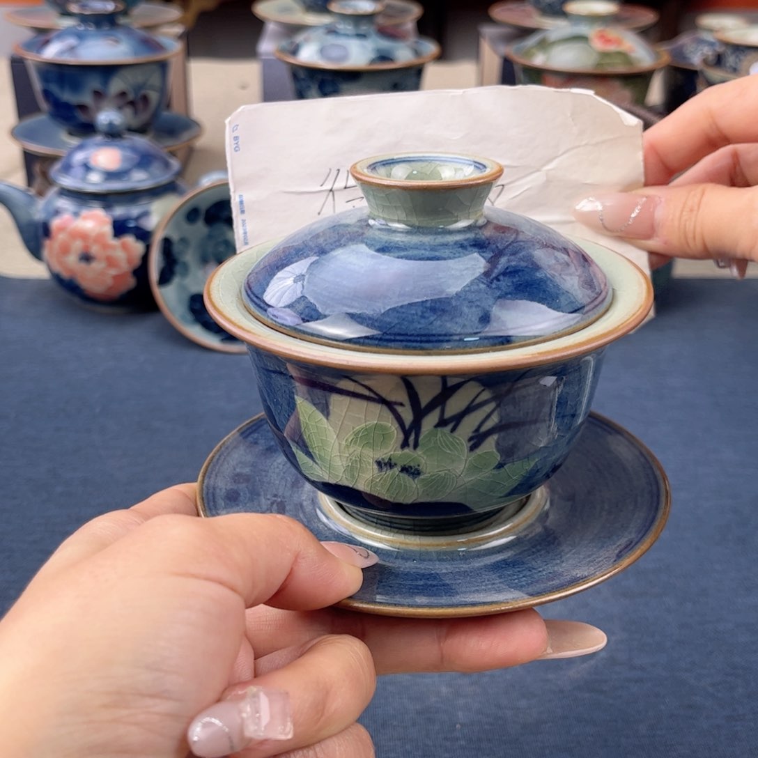 杯景德镇手绘手工茶具