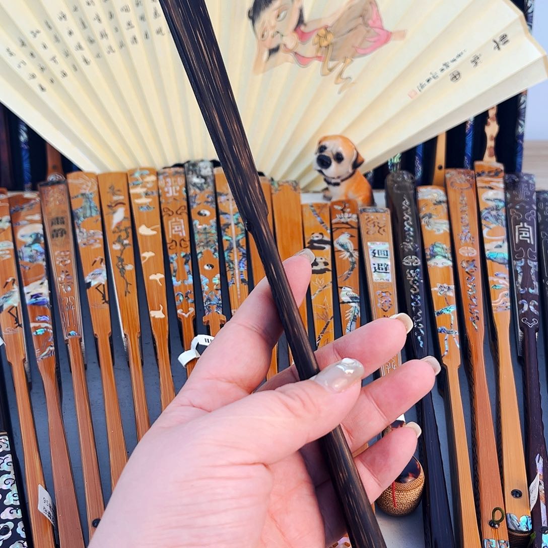 扇子健健康康平平安安