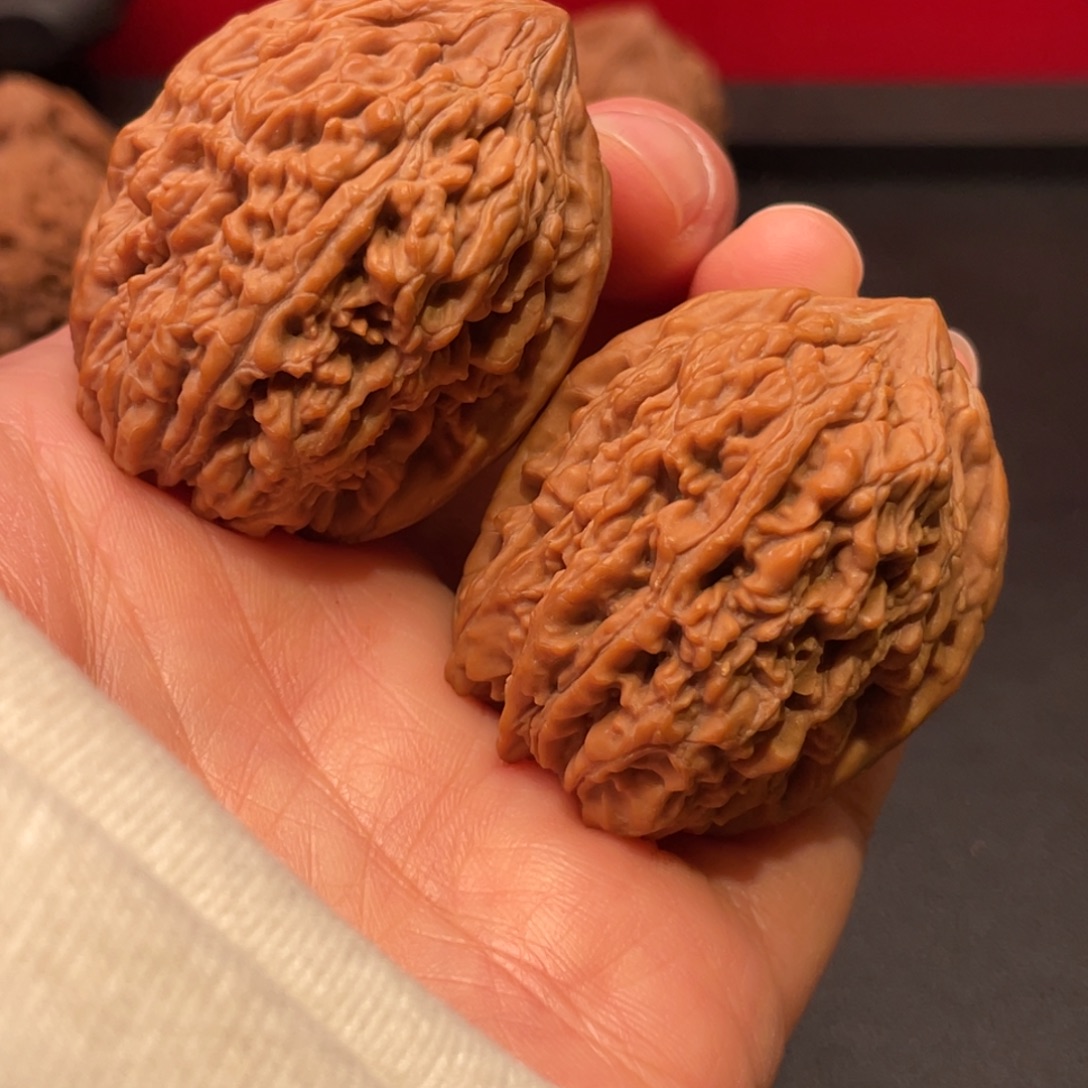 馬***文玩核桃吊坠大蒜头34尺