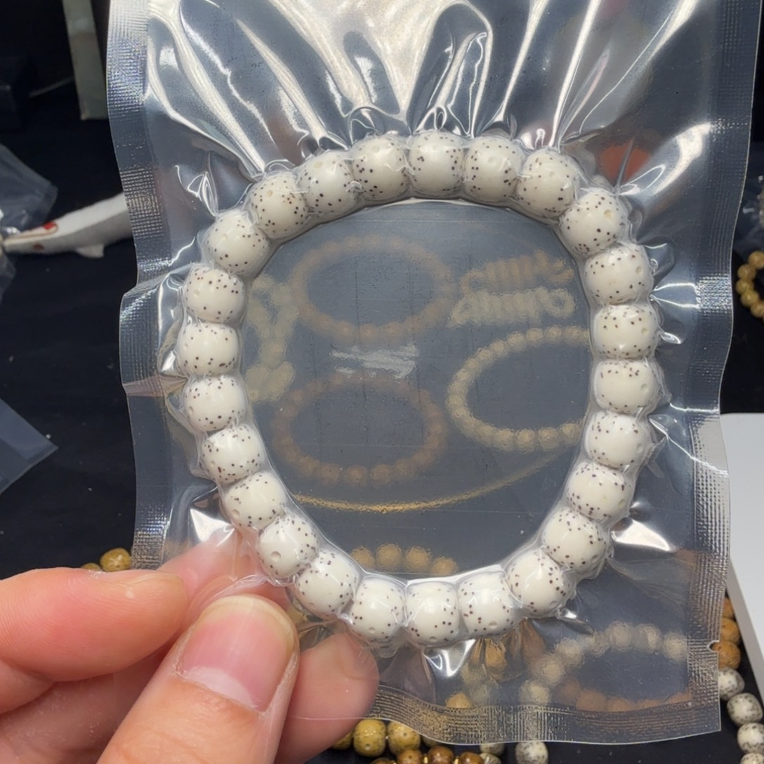 玖***语星月菩提吊坠9原白通体细星