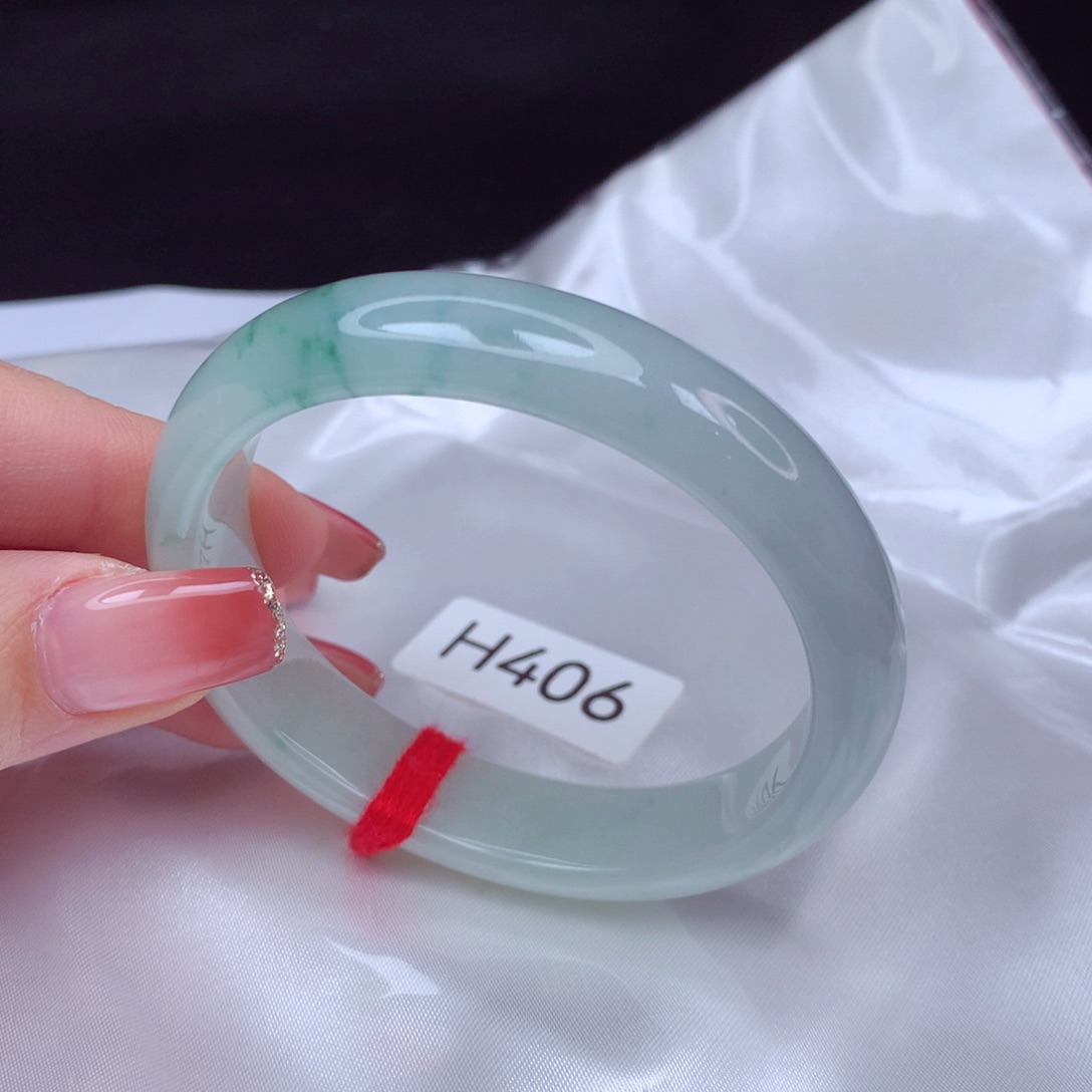 翡翠手镯未镶嵌手镯54贵妃