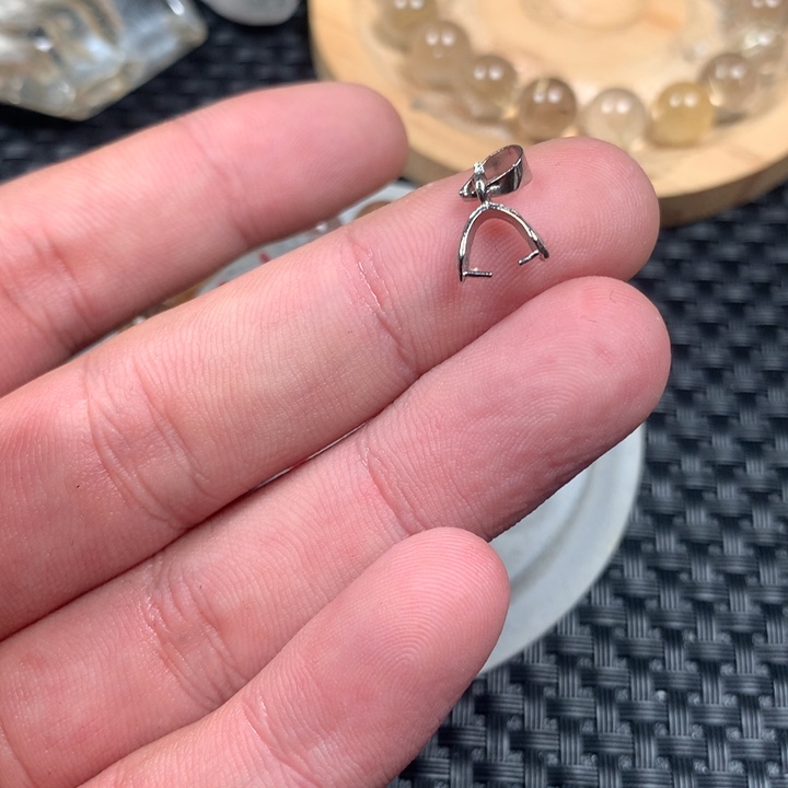 暮***雨水晶吊坠(不含链)未镶嵌