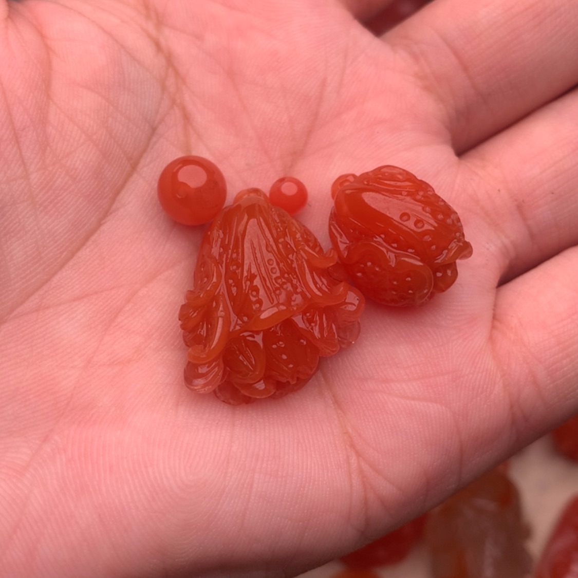 【闪购商品】南红玛瑙珠宝奇石未镶嵌用****2