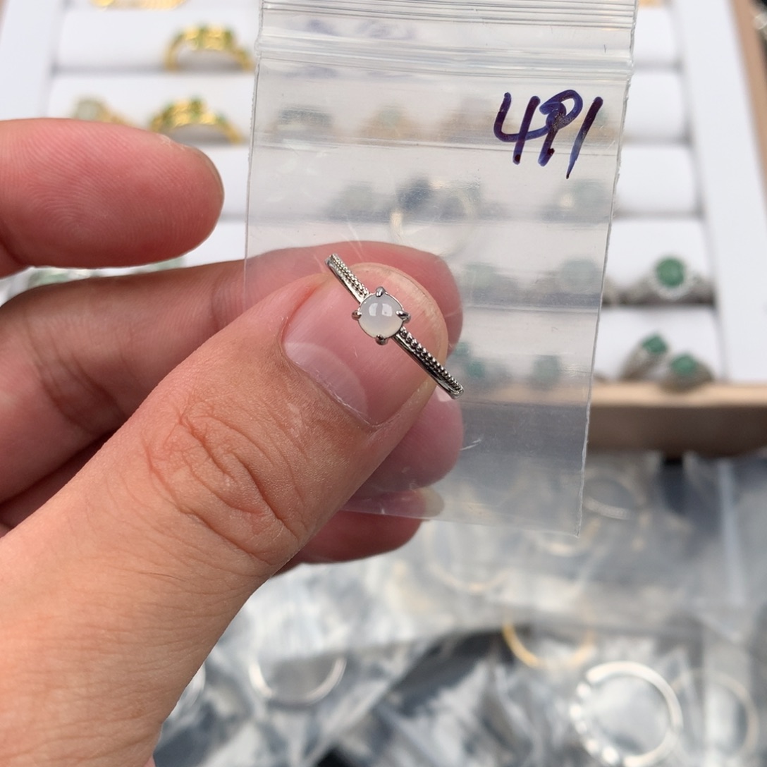 未镶嵌戒指翡翠491