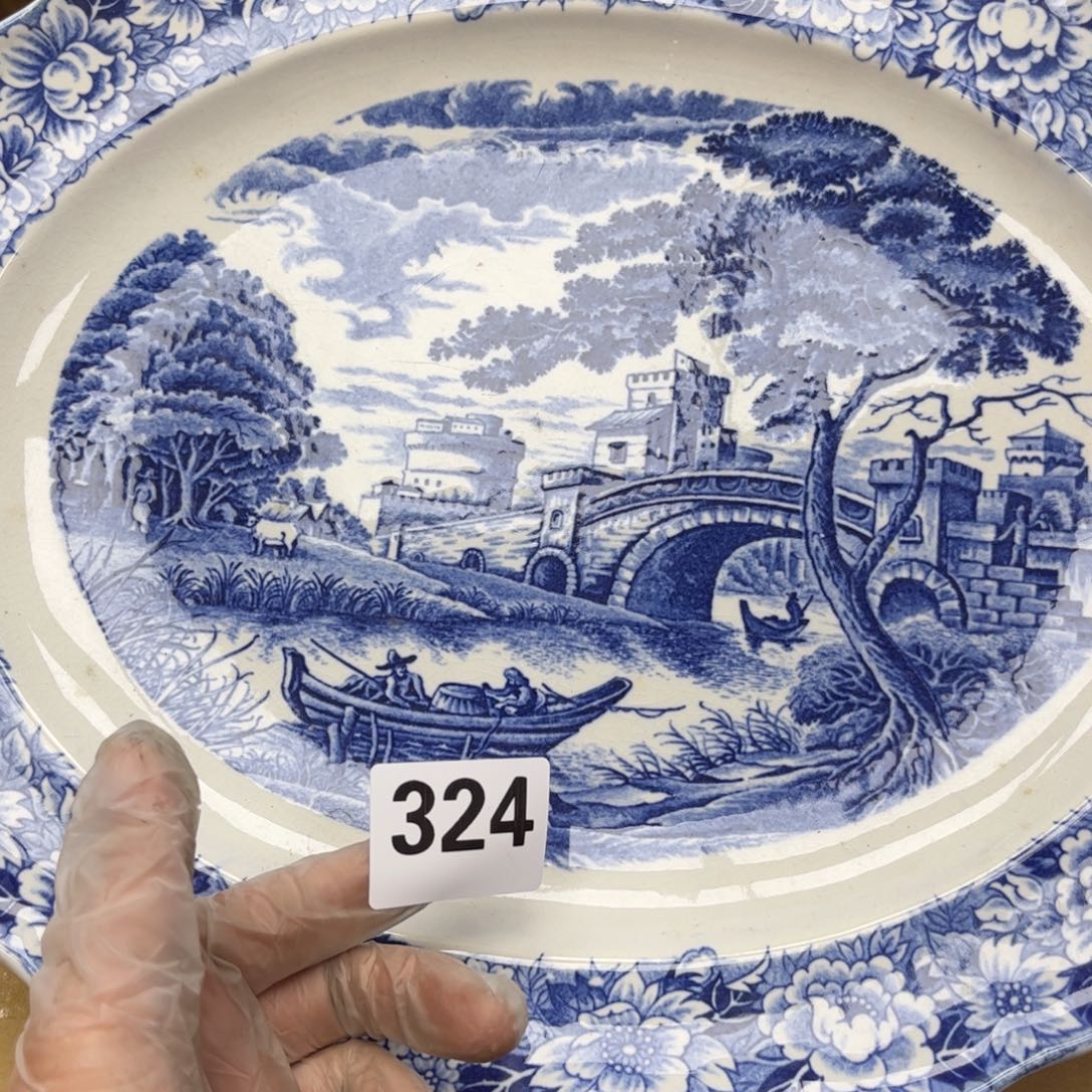 瓷片摆件工艺品摆件666 